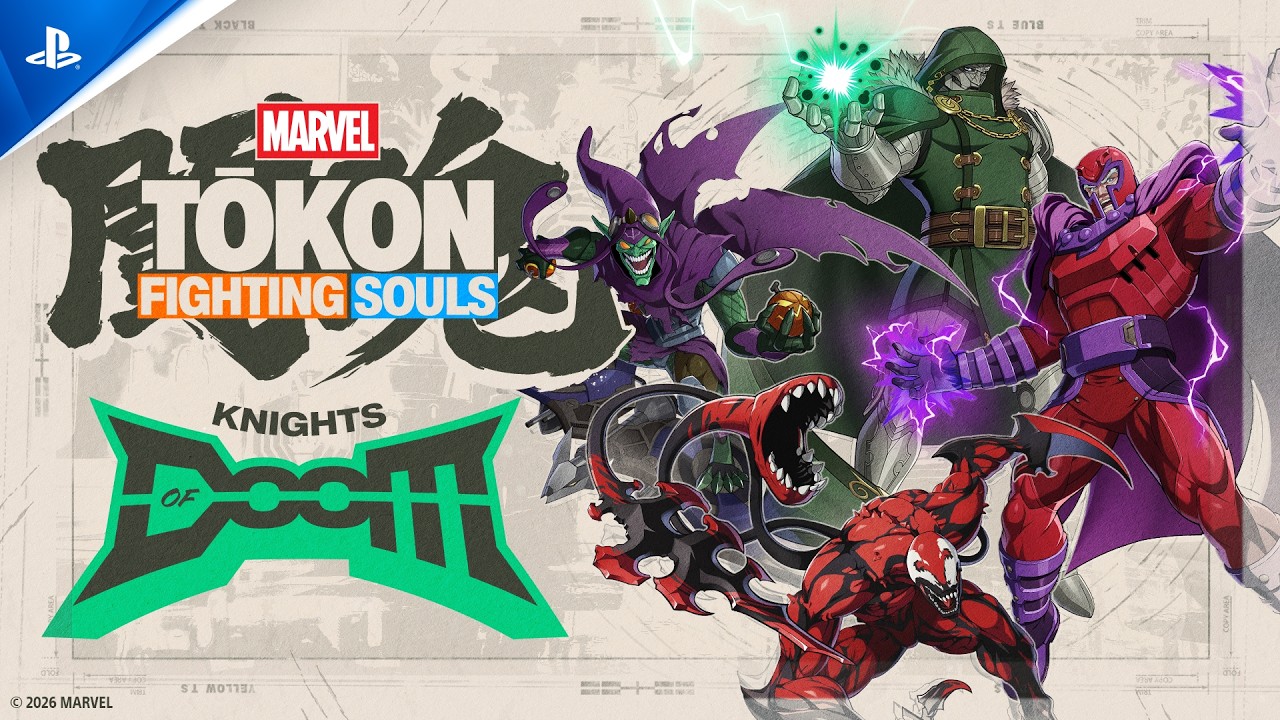 MARVEL Tōkon: Fighting Souls「Knights of Doom」チーム公開！ドクター・ドゥーム率いるマグニートら参戦、8月7日発売