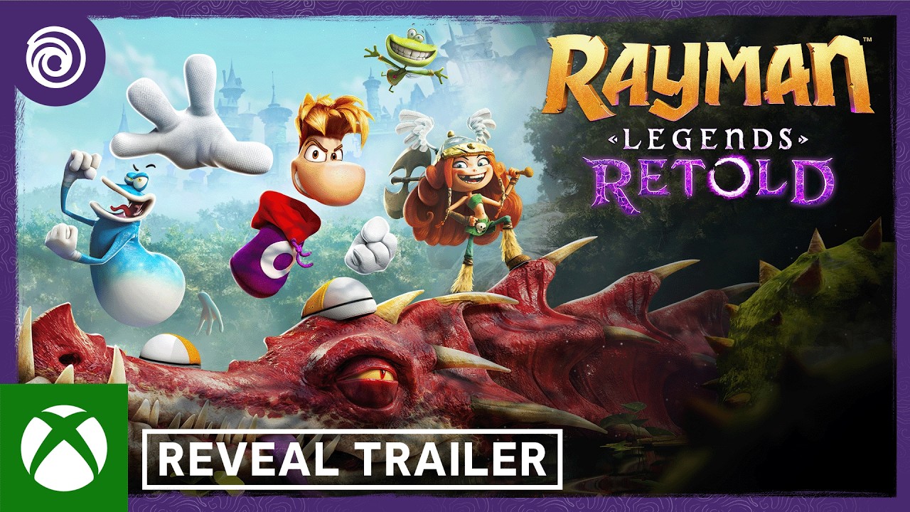 Rayman Legends Retold 発表！3Dリメイクで10月1日発売、新エリア・ボイス付きカットシーンも追加