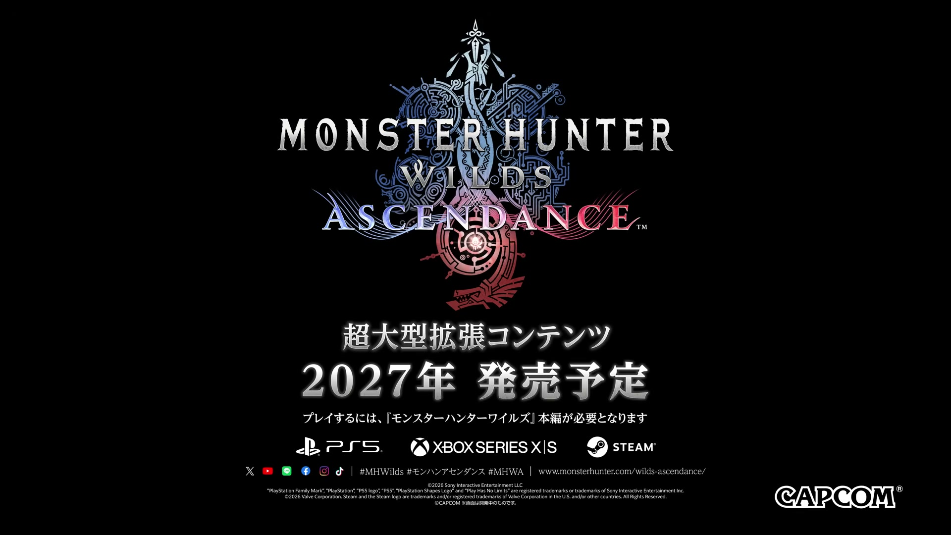 モンスターハンターワイルズ：アセンダンス Summer Game Fest 2026 発表シーン