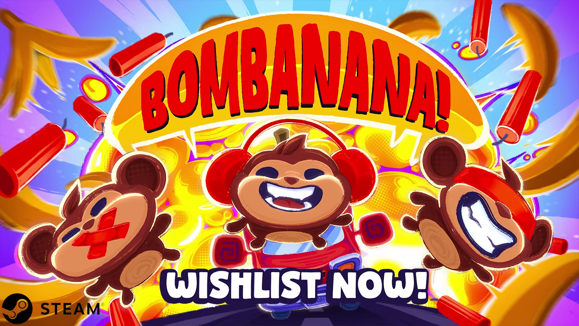 『BOMBANANA!』ゲーム画面