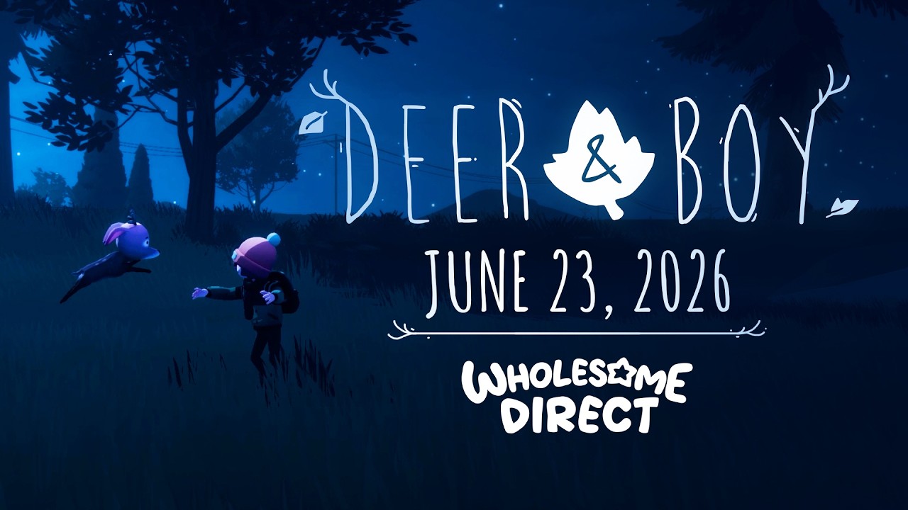 『鹿と少年（Deer & Boy）』本日6月23日発売。セリフなし・映像と音楽だけで語る少年と子鹿の絆のシネマティックアドベンチャー