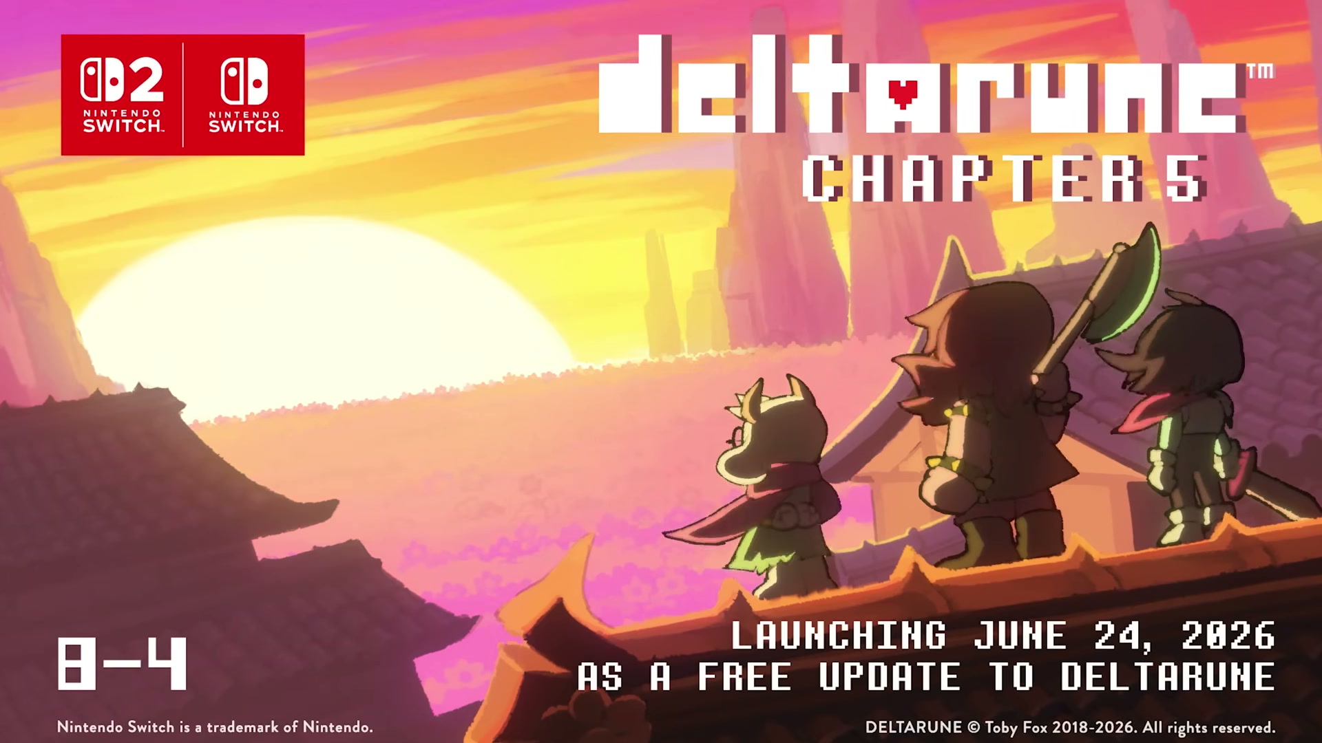 DELTARUNEチャプター5配信・Steamプレイヤー急増シーン